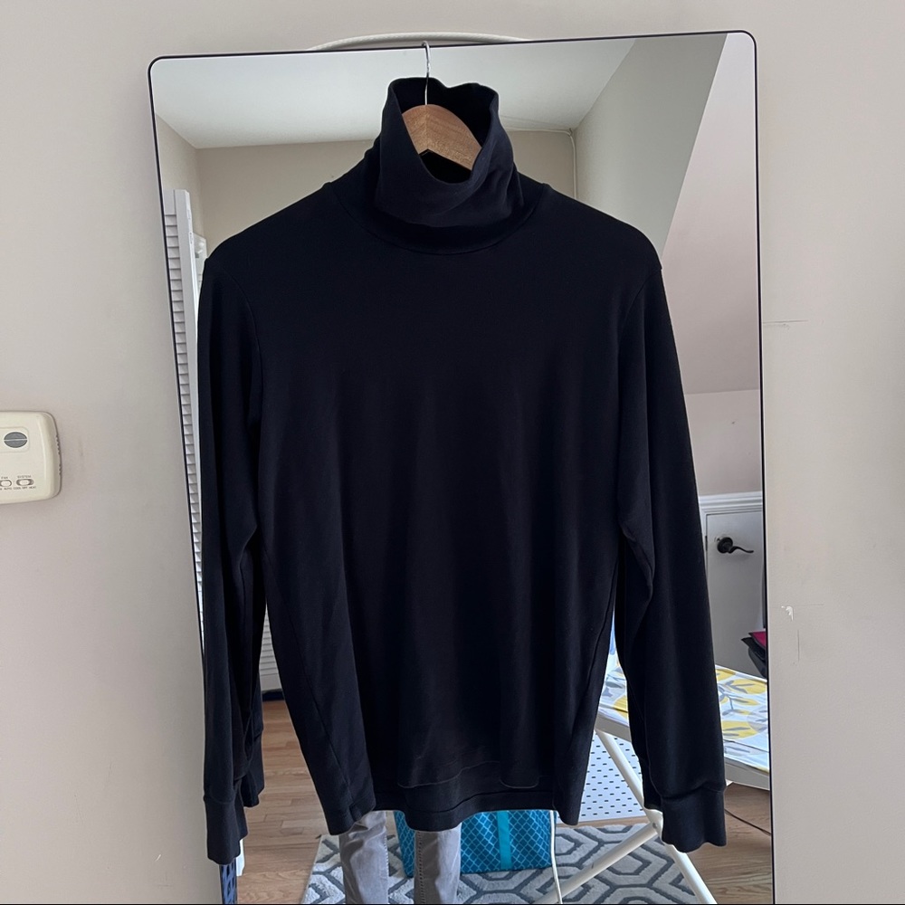 Turtleneck light sweater